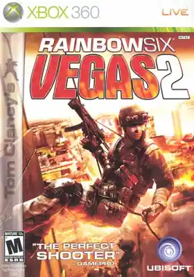 Tom Clancys Rainbow Six Vegas 2 (USA) box cover front